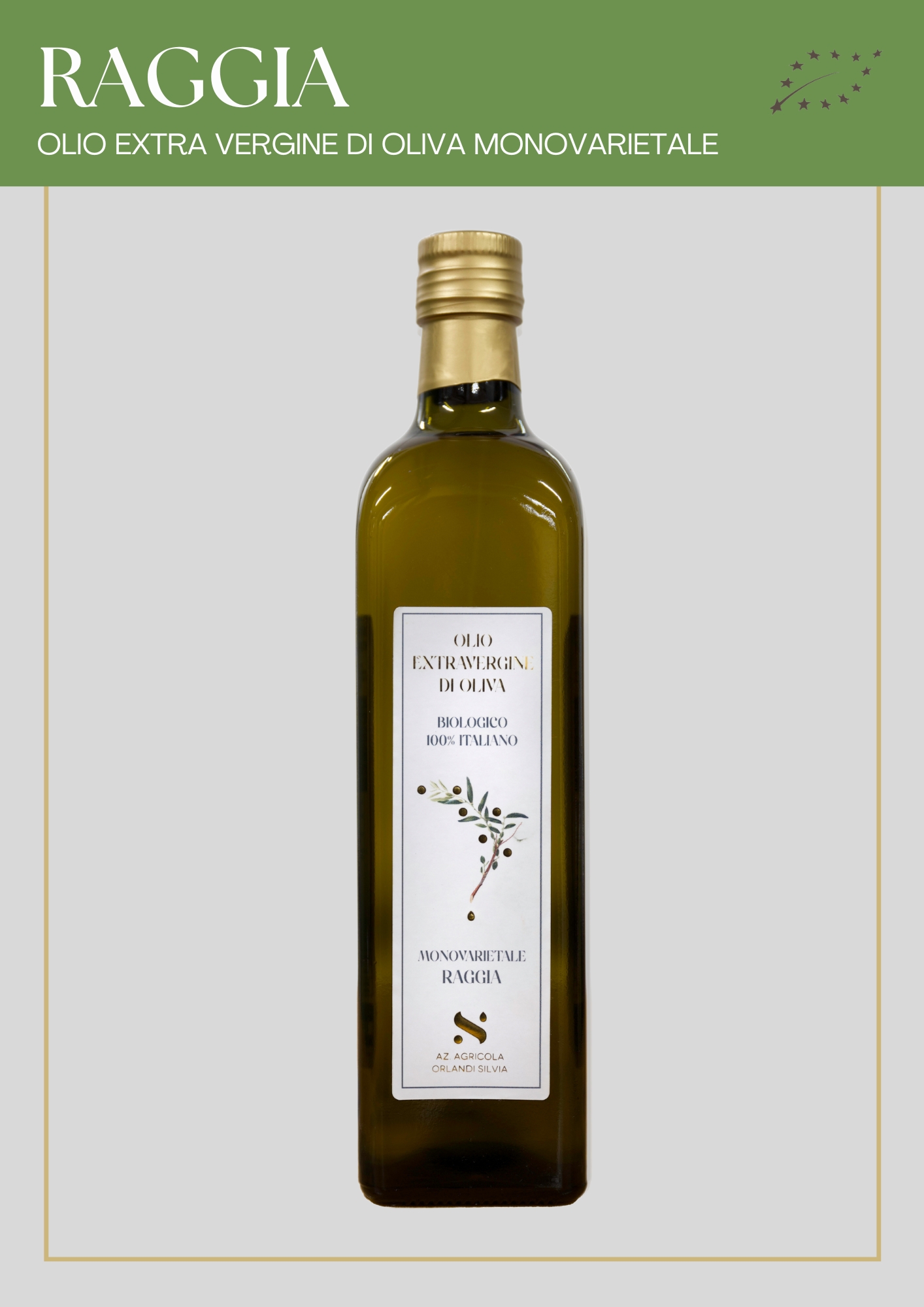 Olio Monovarietale Raggia